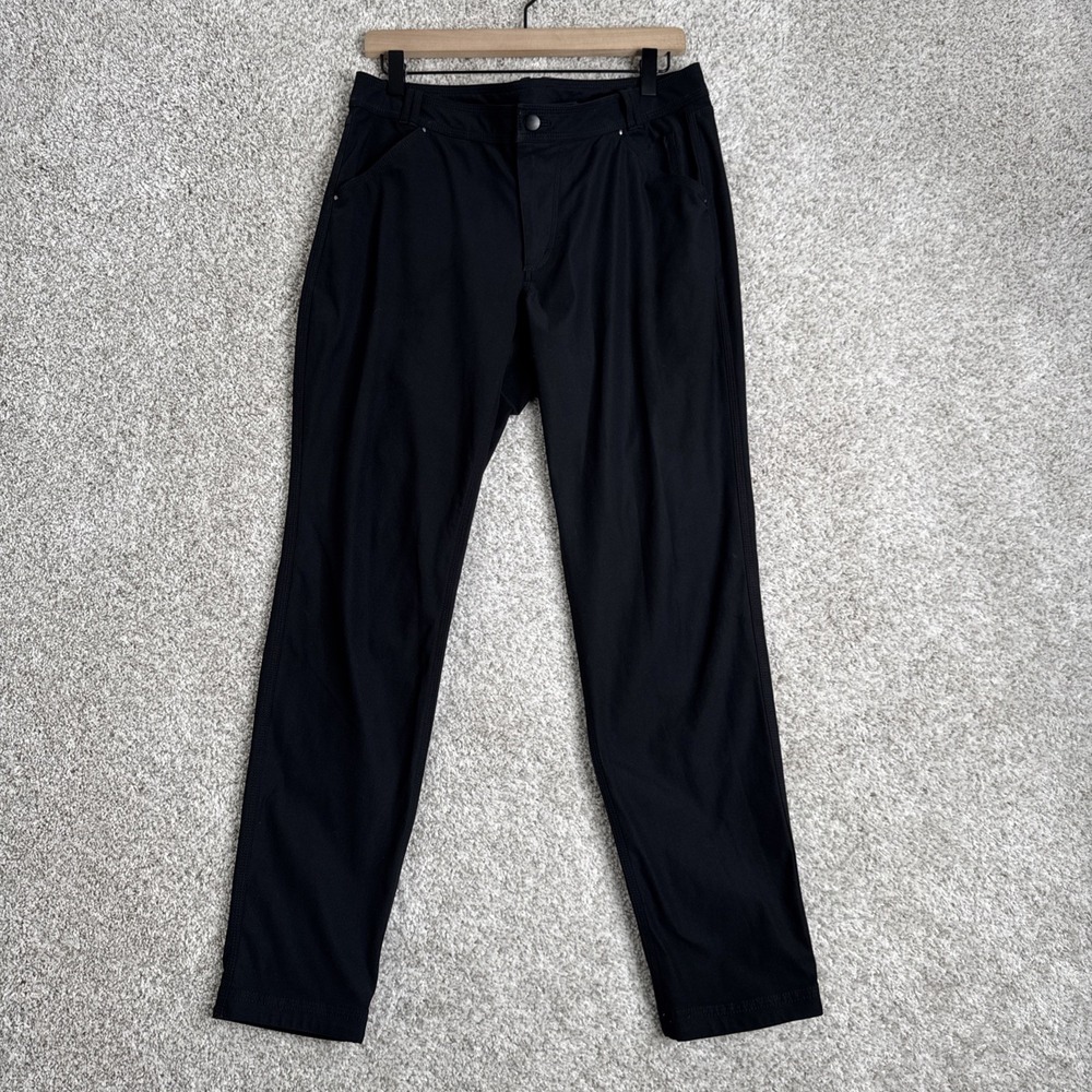 Lululemon ABC Pants Men 32x29 Black Slim Fit 5-Pocket